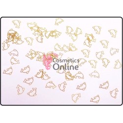 Decoratiuni metalice 3D pentru unghii 100 bucati 007